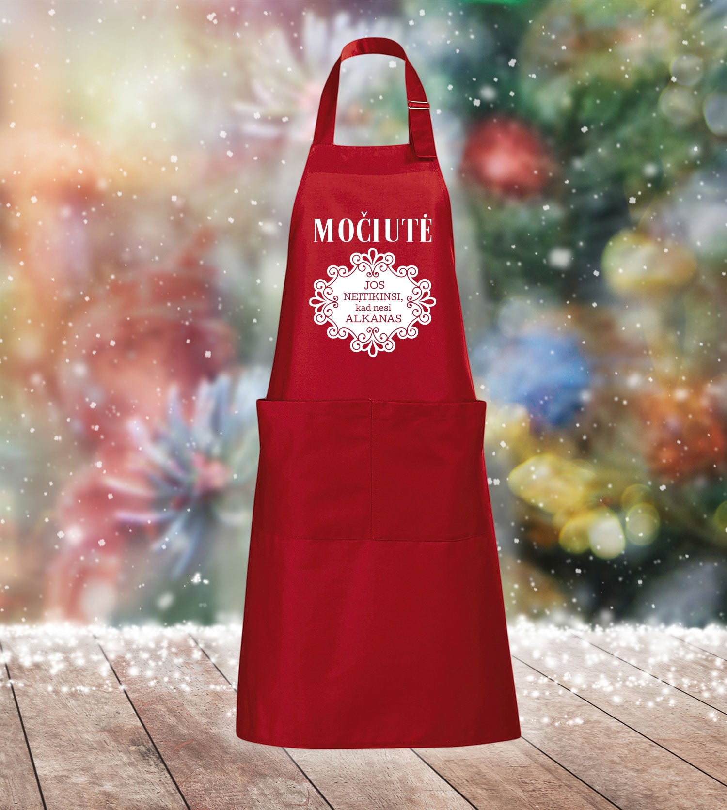 Prijuostė "močiutės neįtikinsi, kad nesi alkanas"