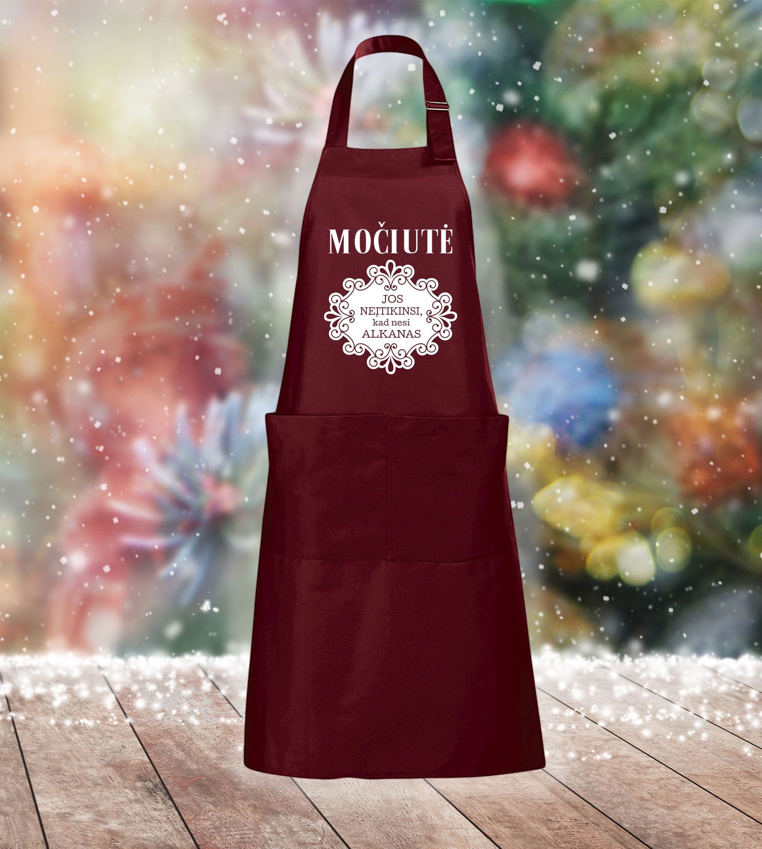 Prijuostė "močiutės neįtikinsi, kad nesi alkanas"