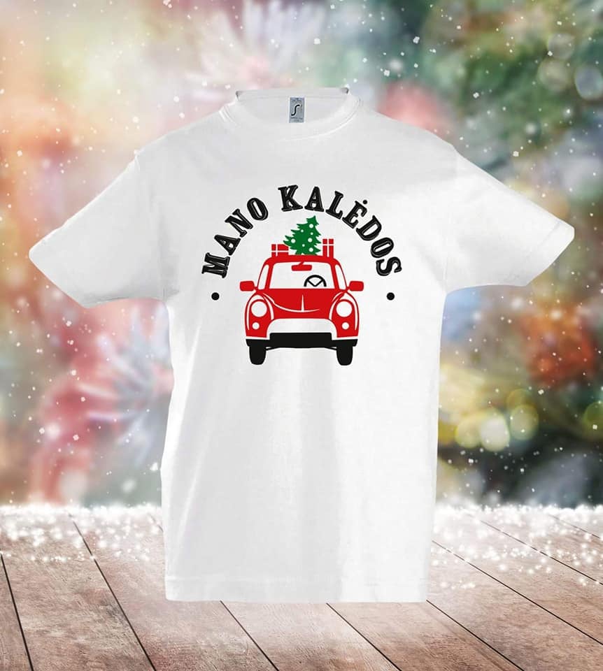 Marškinėliai "Mano Kalėdos"