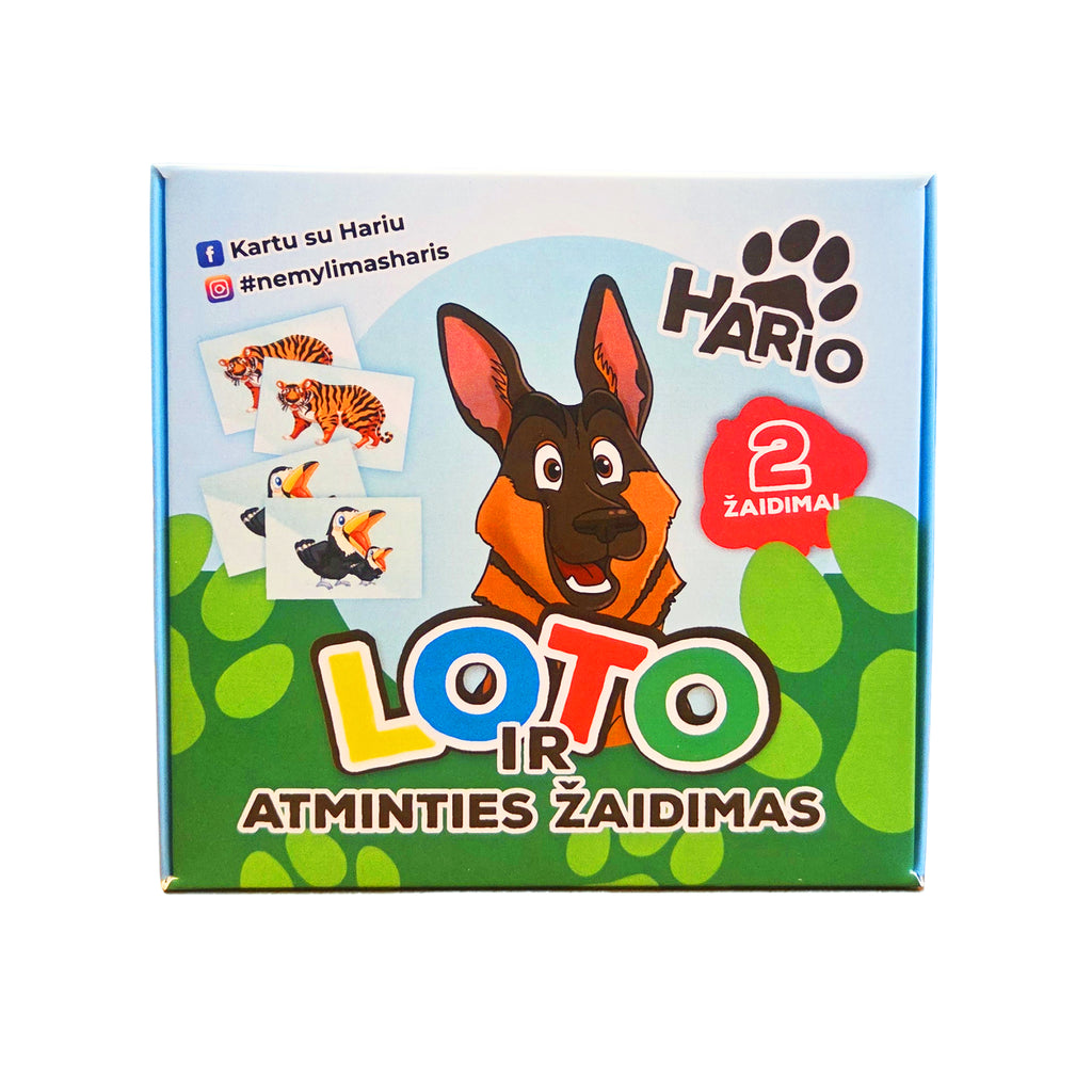 Hario Loto ir atminties žaidimas