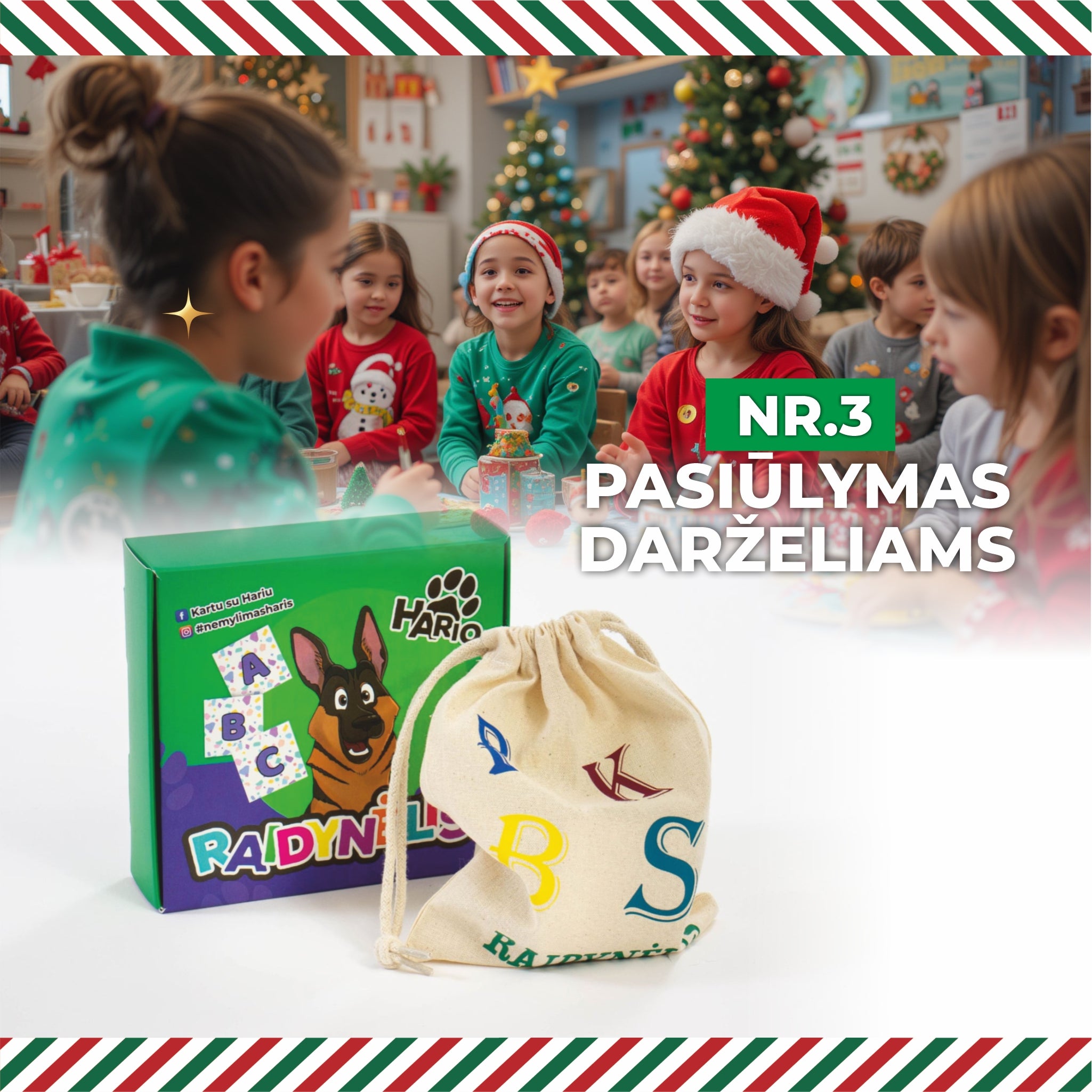 Pasiūlymas darželiams nr. 3