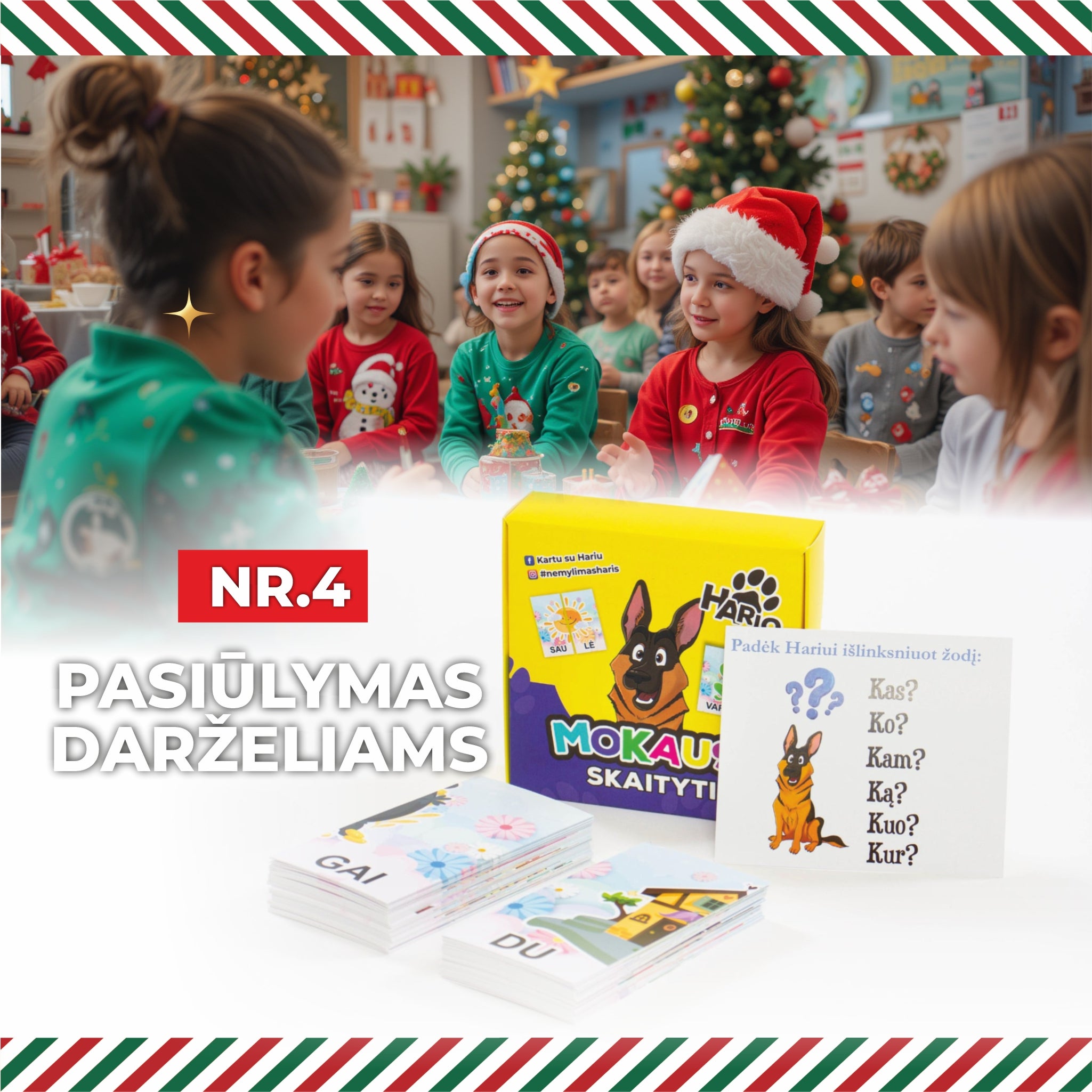 Pasiūlymas darželiams nr. 4